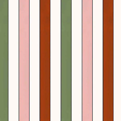 French Stripes Wallpaper
