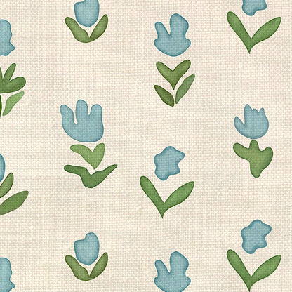 Little Wild Tulips Fabric