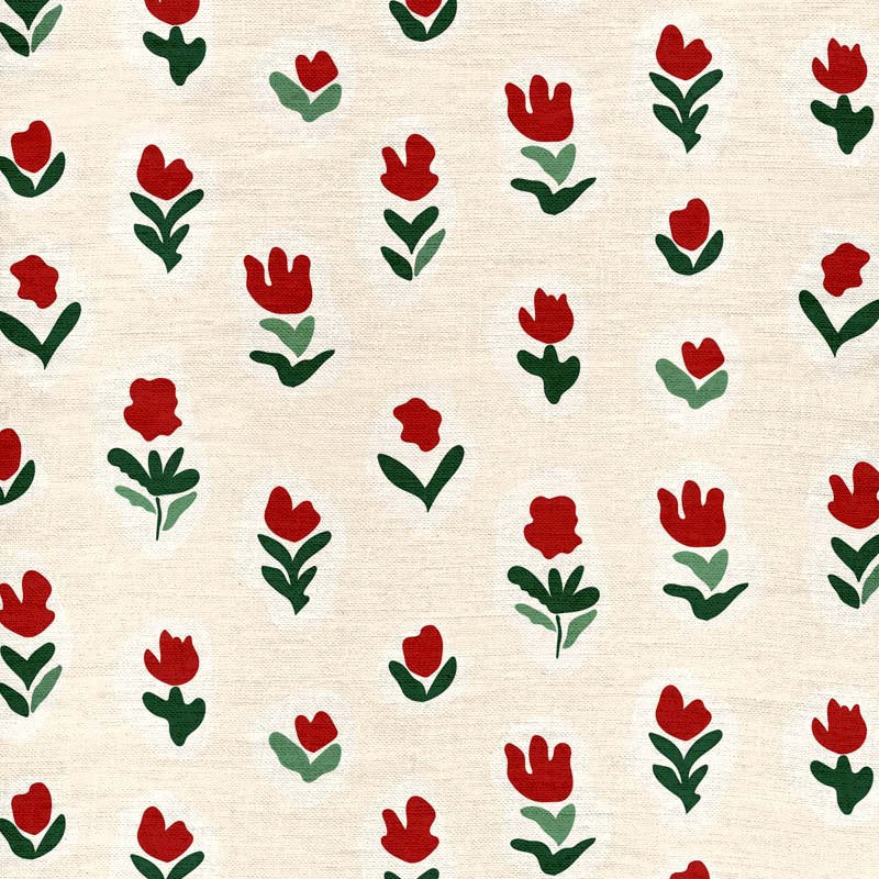 Little Wild Tulips Fabric