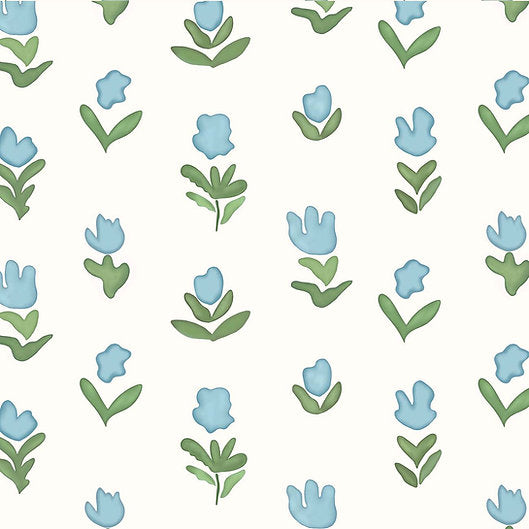 Little Wild Tulips Wallpaper