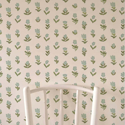 Little Wild Tulips Wallpaper