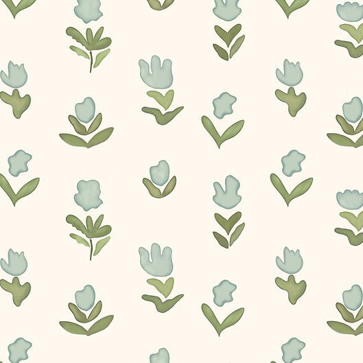 Little Wild Tulips Wallpaper