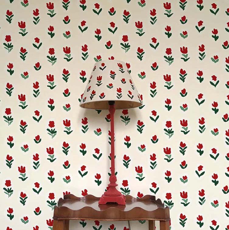 Little Wild Tulips Wallpaper