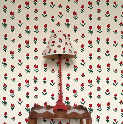 Little Wild Tulips Wallpaper