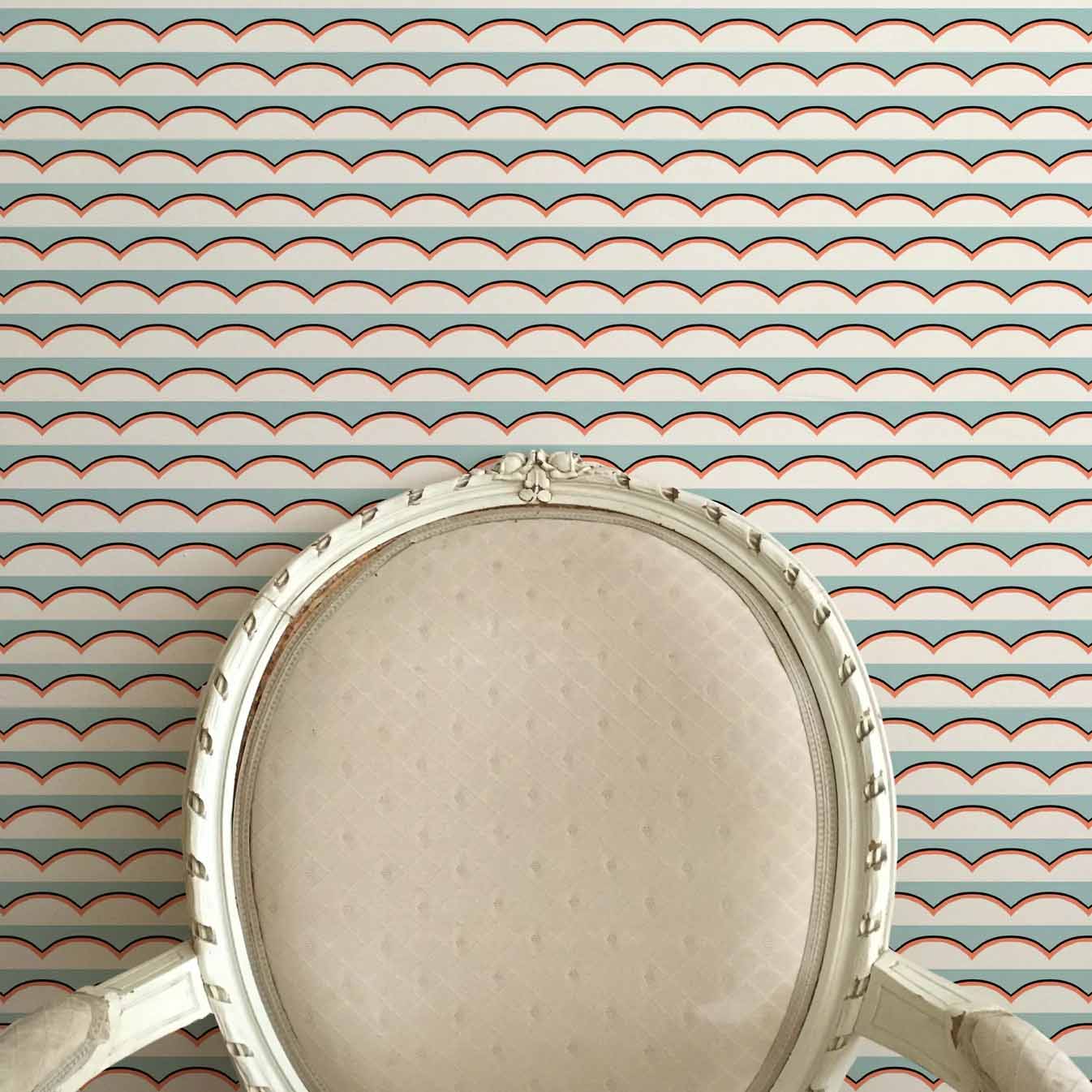 Scallops Wallpaper