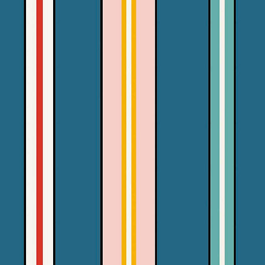 Sporty Stripes Wallpaper