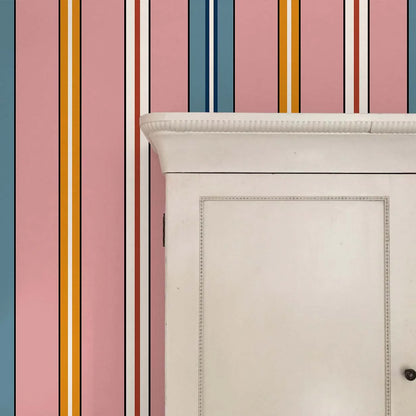 Sporty Stripes Wallpaper
