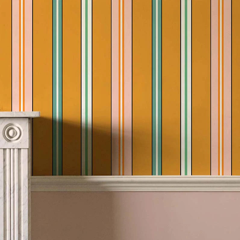 Sporty Stripes Wallpaper