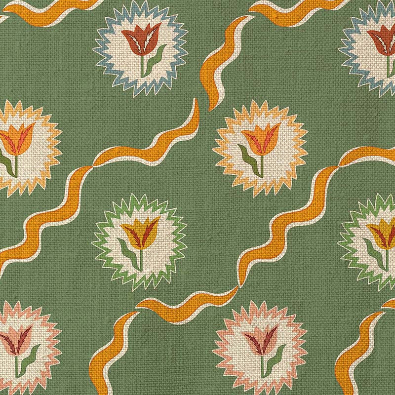 Tulips of Belgravia Fabric