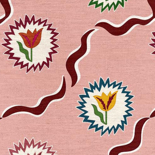 Tulips of Belgravia Fabric