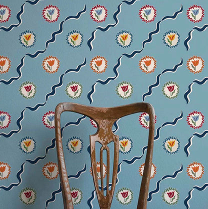 Tulips of Belgravia Wallpaper