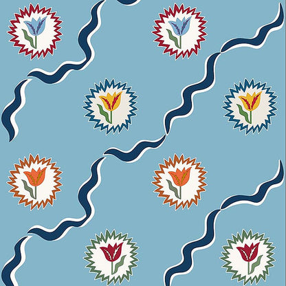 Tulips of Belgravia Wallpaper