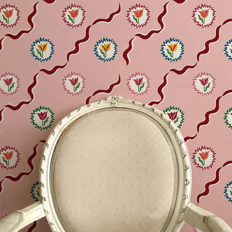 Tulips of Belgravia Wallpaper