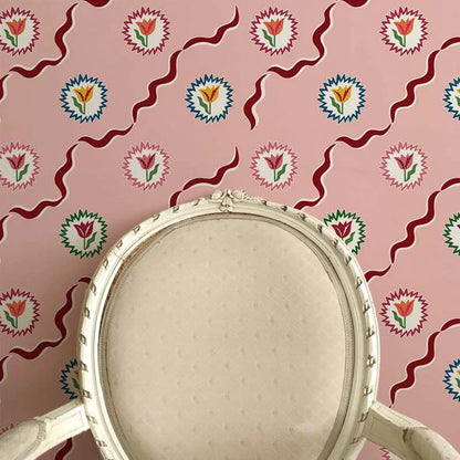 Tulips of Belgravia Wallpaper