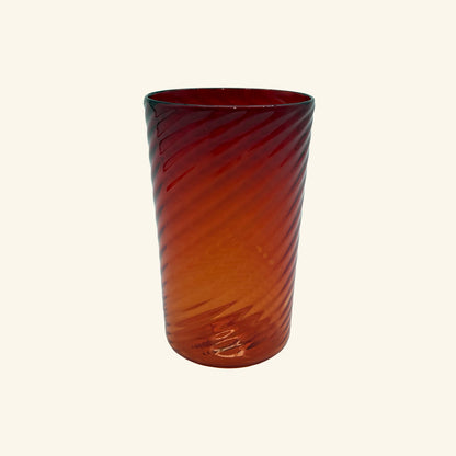 Twisted Glass Tumbler