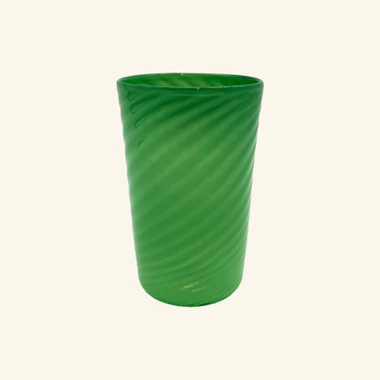 Twisted Glass Tumbler