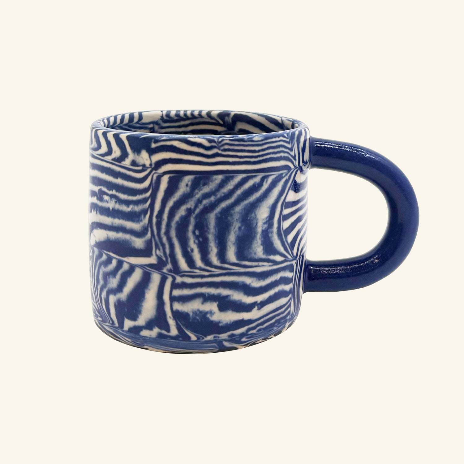 Striped Wavy Mug