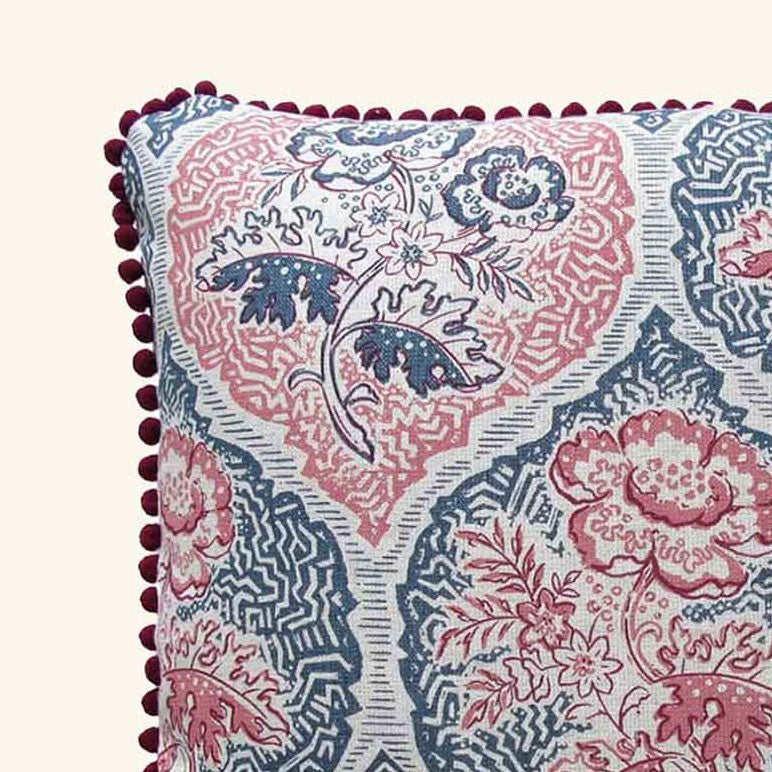 Soldanelle Linen Cushion