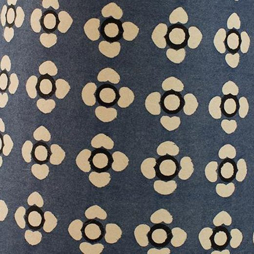 Handmade Paper Shade Blue Anenome – Mini (T10 x B15 x H15cm) Rosi de Ruig