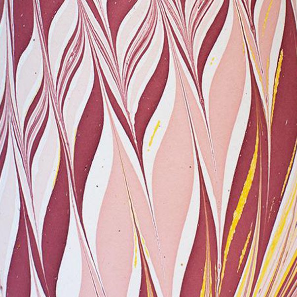 Handmade Paper Shade Pink and Yellow Star Anise – Mini (T10 x B15 x H15cm) Rosi de Ruig