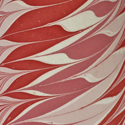 Handmade Paper Shade Pink and Red Star Anise – Mini (T10 x B15 x H15cm) Rosi de Ruig