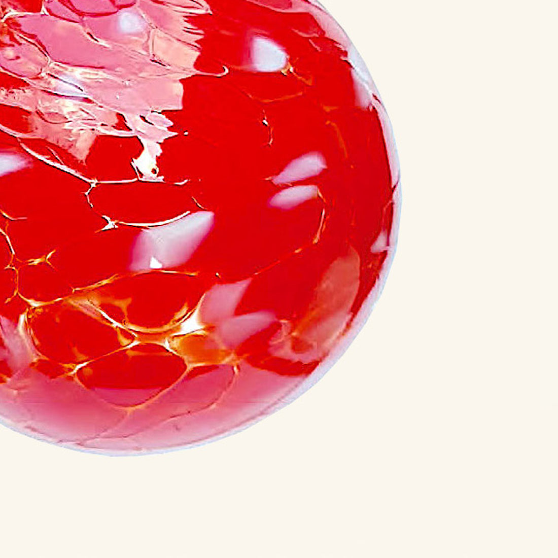 Red &amp; White Bauble
