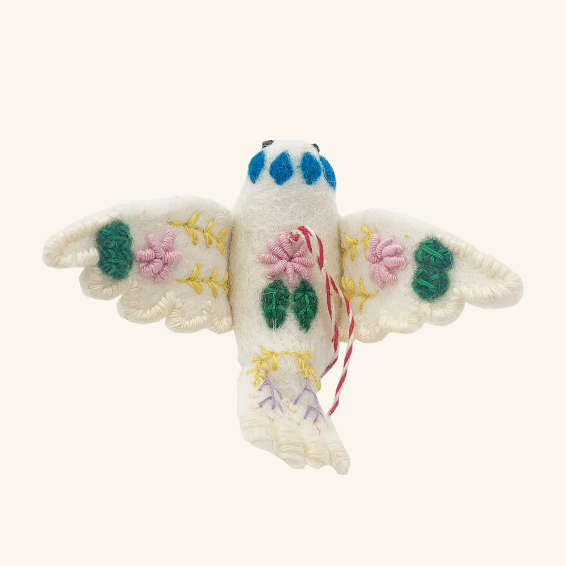 Embroidered Dove