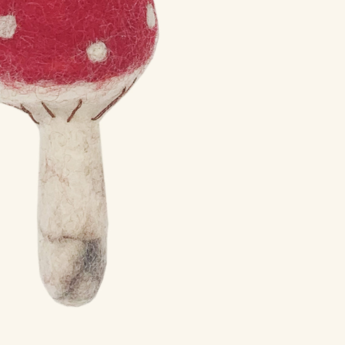 Felt Toadstool Round