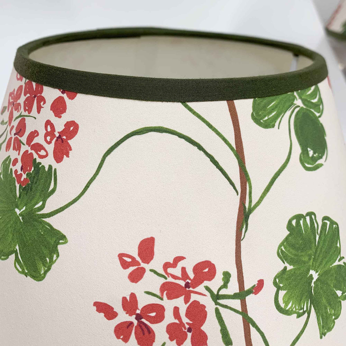 Handmade Paper Shade Geranium – (T15 x B30 x H20cm) Sophie Harpley