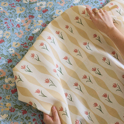 Tulip Wave Fabric Sophie Harpley