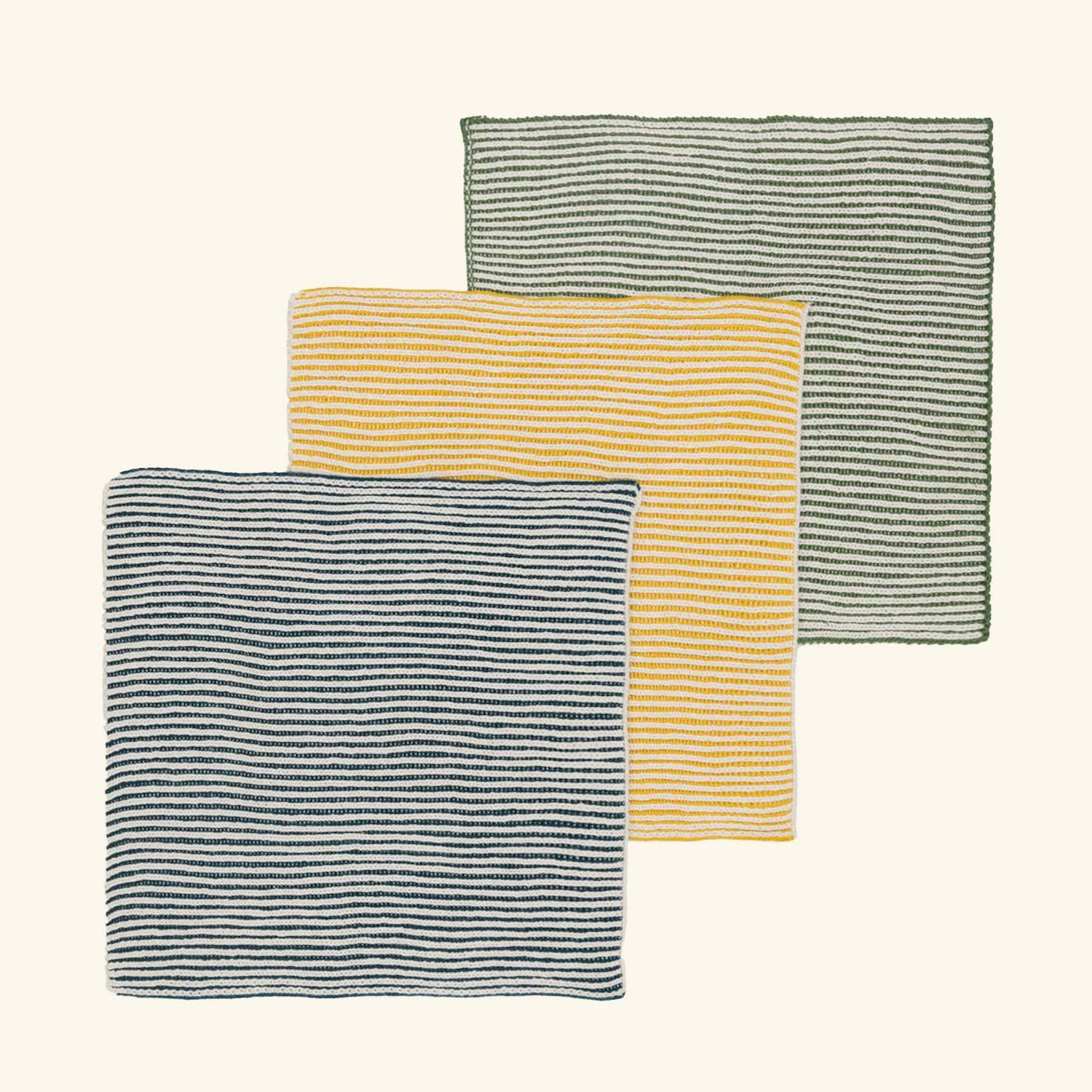 Reusable Ribbed Dish Cloths