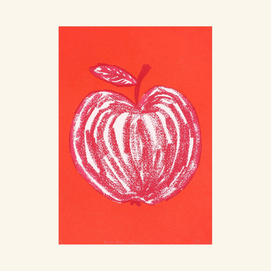 A is for Apple Print