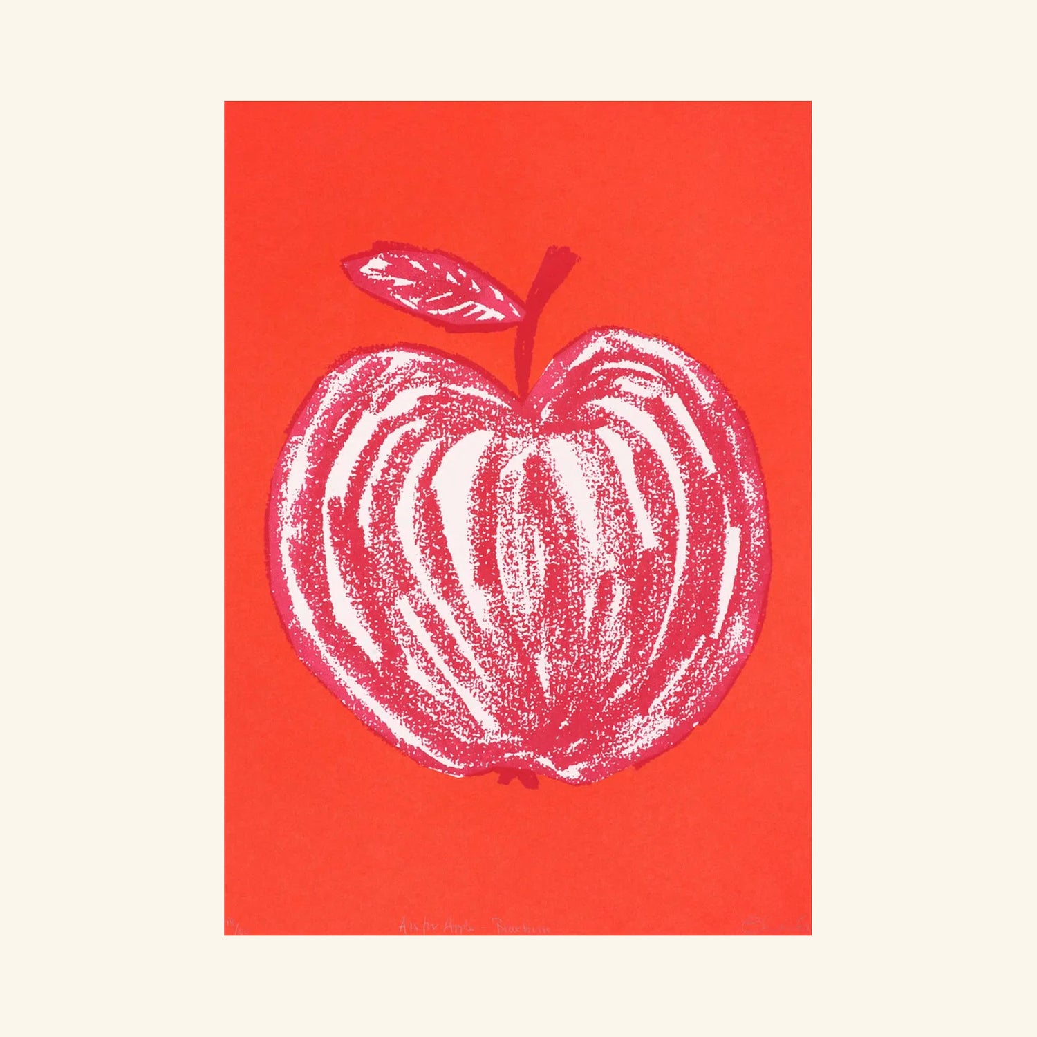 A is for Apple Print