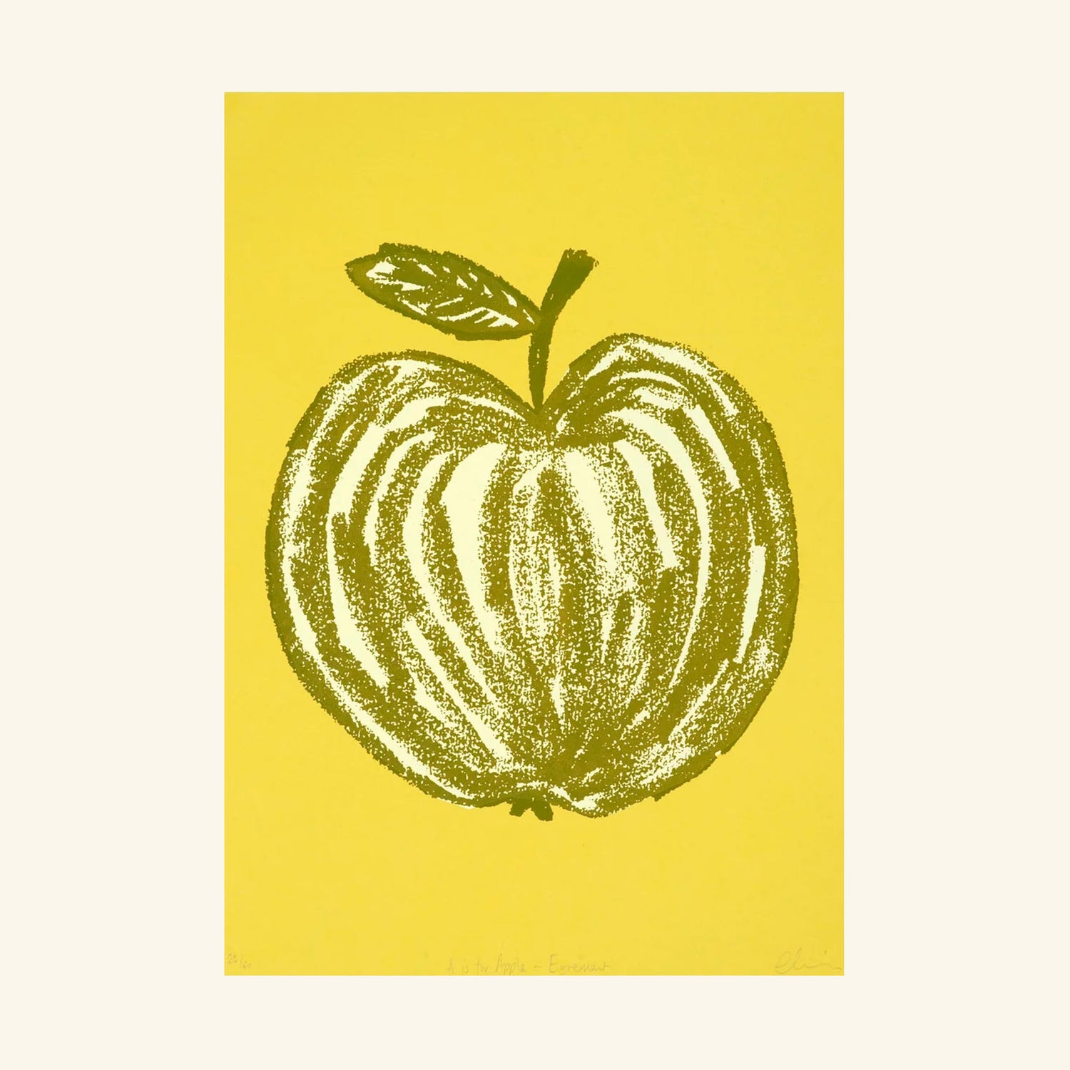 A is for Apple Print