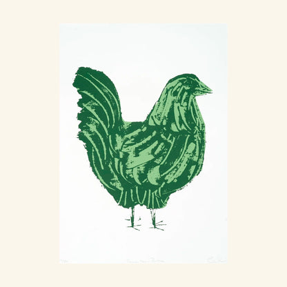 French Hen Print
