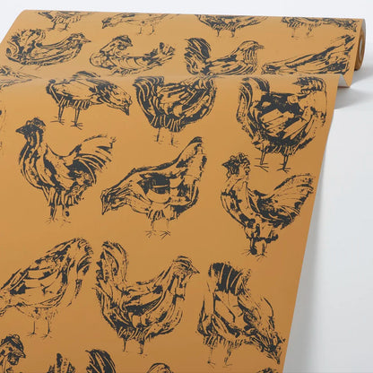 French Hen Wallpaper