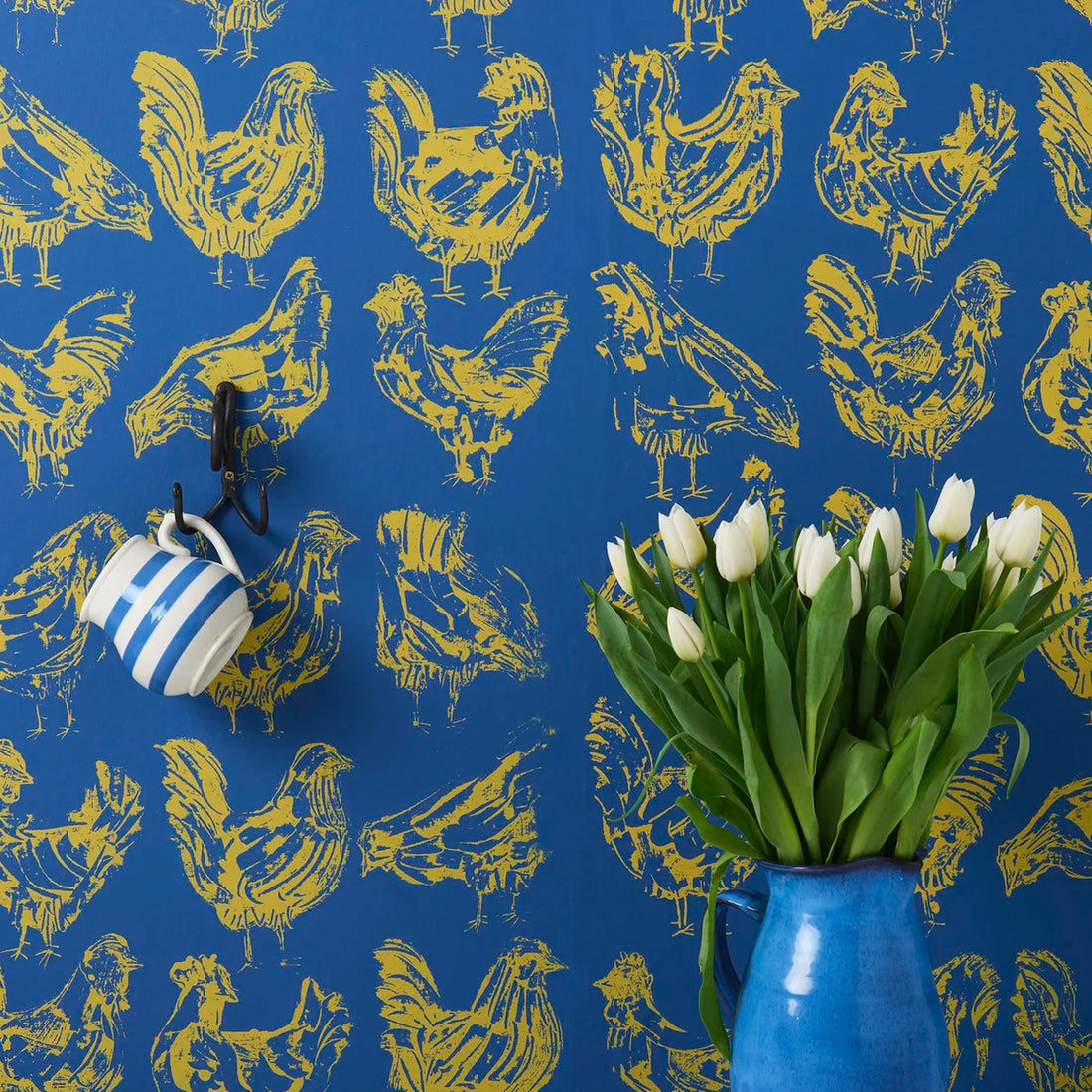 French Hen Wallpaper
