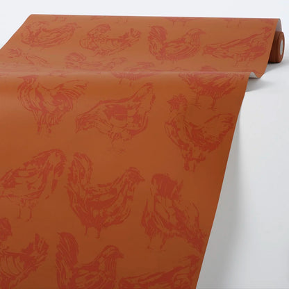 French Hen Wallpaper