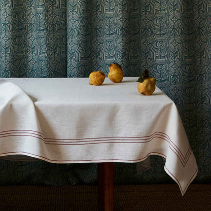 Dacha Dual Use Printed Teal / Oyster Fabric