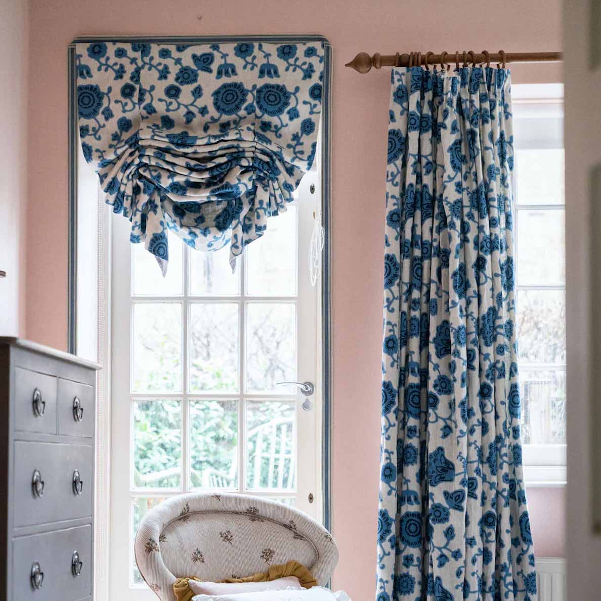 Persian Poppy Dual Use Printed Fabric